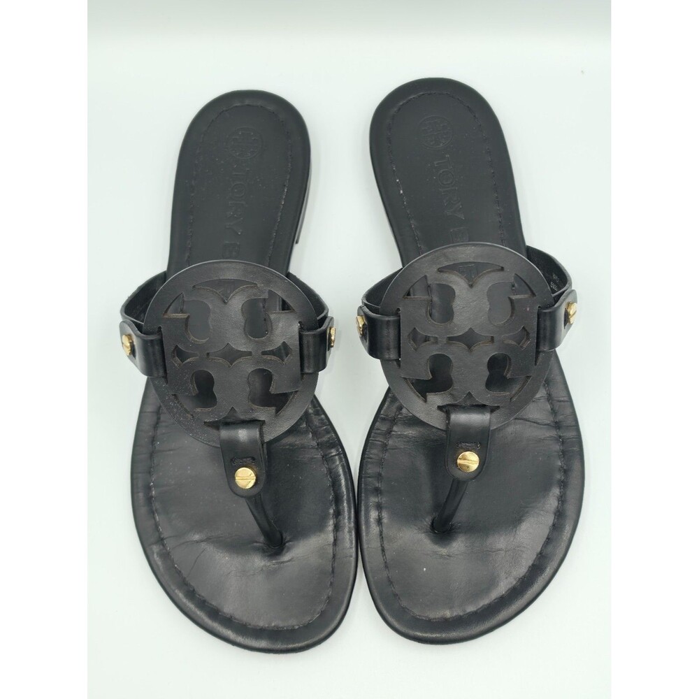 NWOB! Tory Burch Miller Pave Jeweled Sandal In Dark Green Size 6